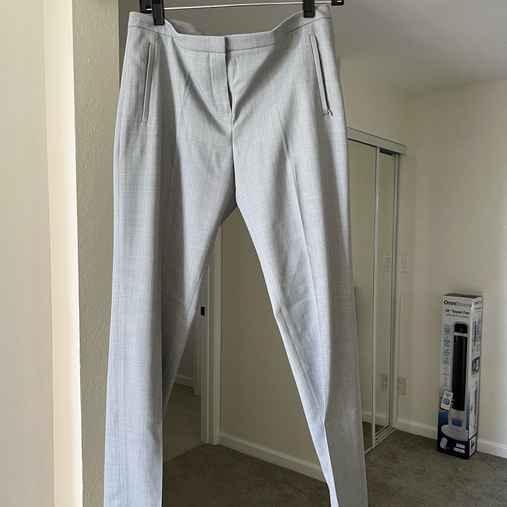 Vince Women's Light Gray Trousers